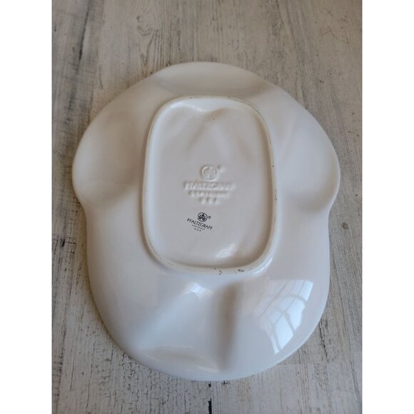 Pfaltzgraff Winterberry Christmas Heritage snowman plate mistletoe xmas - Picture 5 of 6